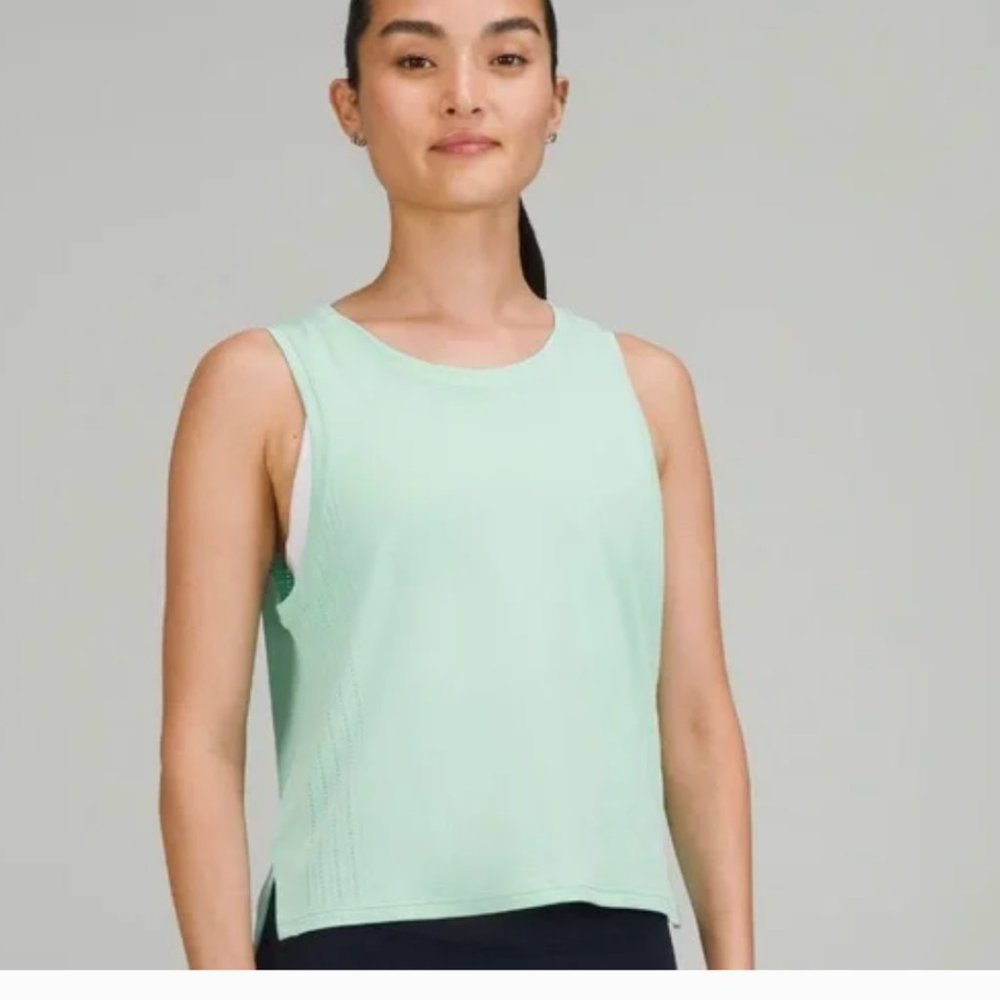 Lululemon Train to be Tank Women's Size 8 Wild Mint